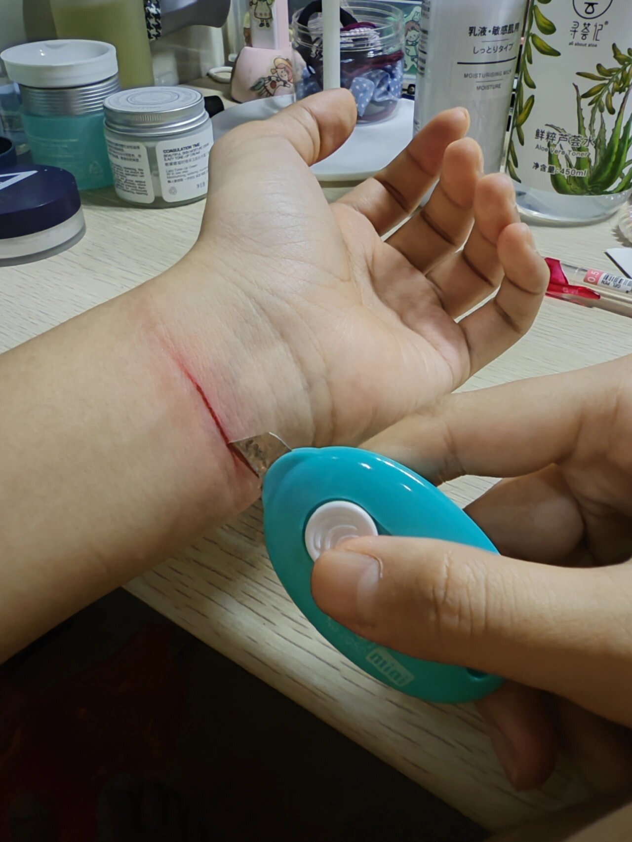 万圣节刀疤画法get77