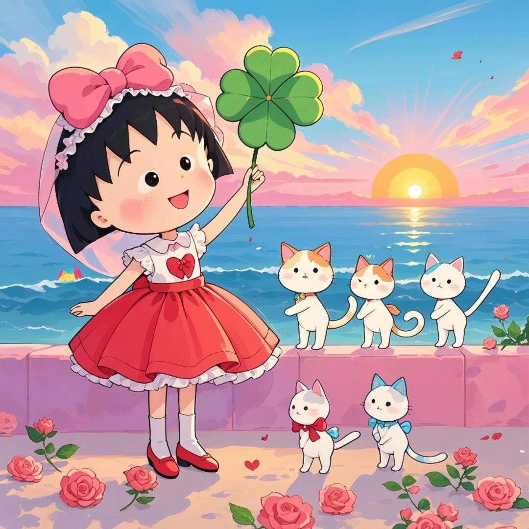 头像 |四叶草樱桃小丸子