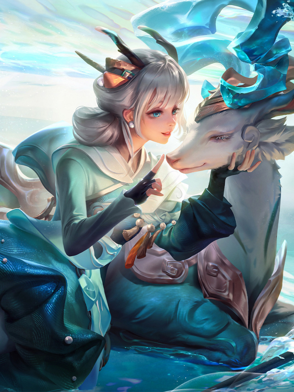 山海·碧波行——瑶 兔年皮肤他们来了,有没有你喜欢的皮肤来我主页