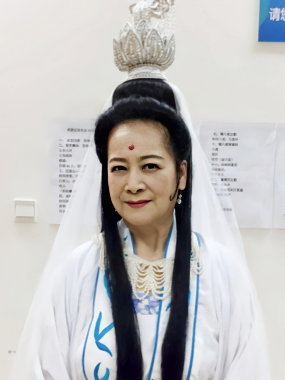 77岁的左大玢 最经典,最有神韵的观音菩萨扮演者左大玢老师,在86版