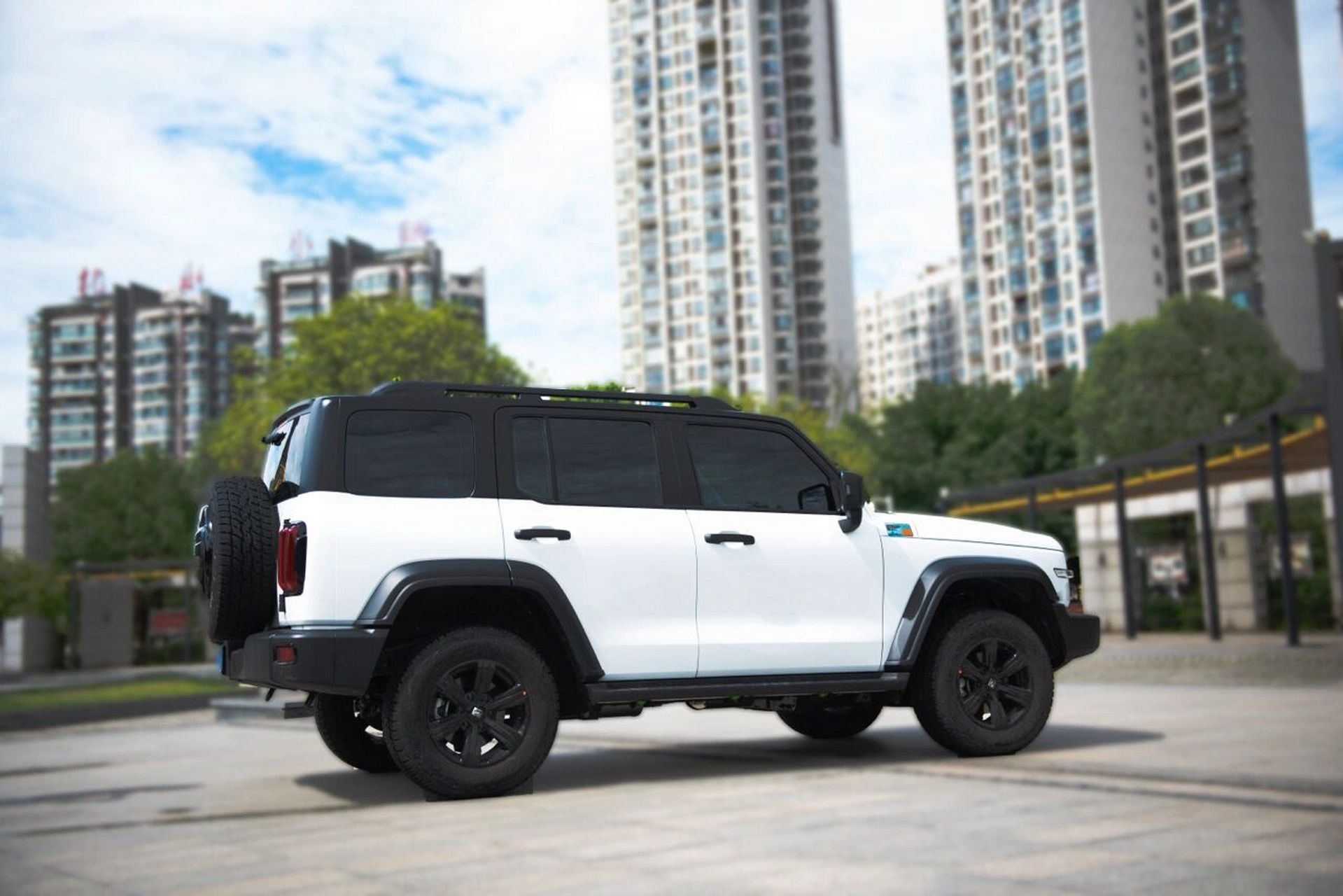 最美tank图鉴|坦克300·黑白经典双拼94 黑色的坦克300是霸气 白色