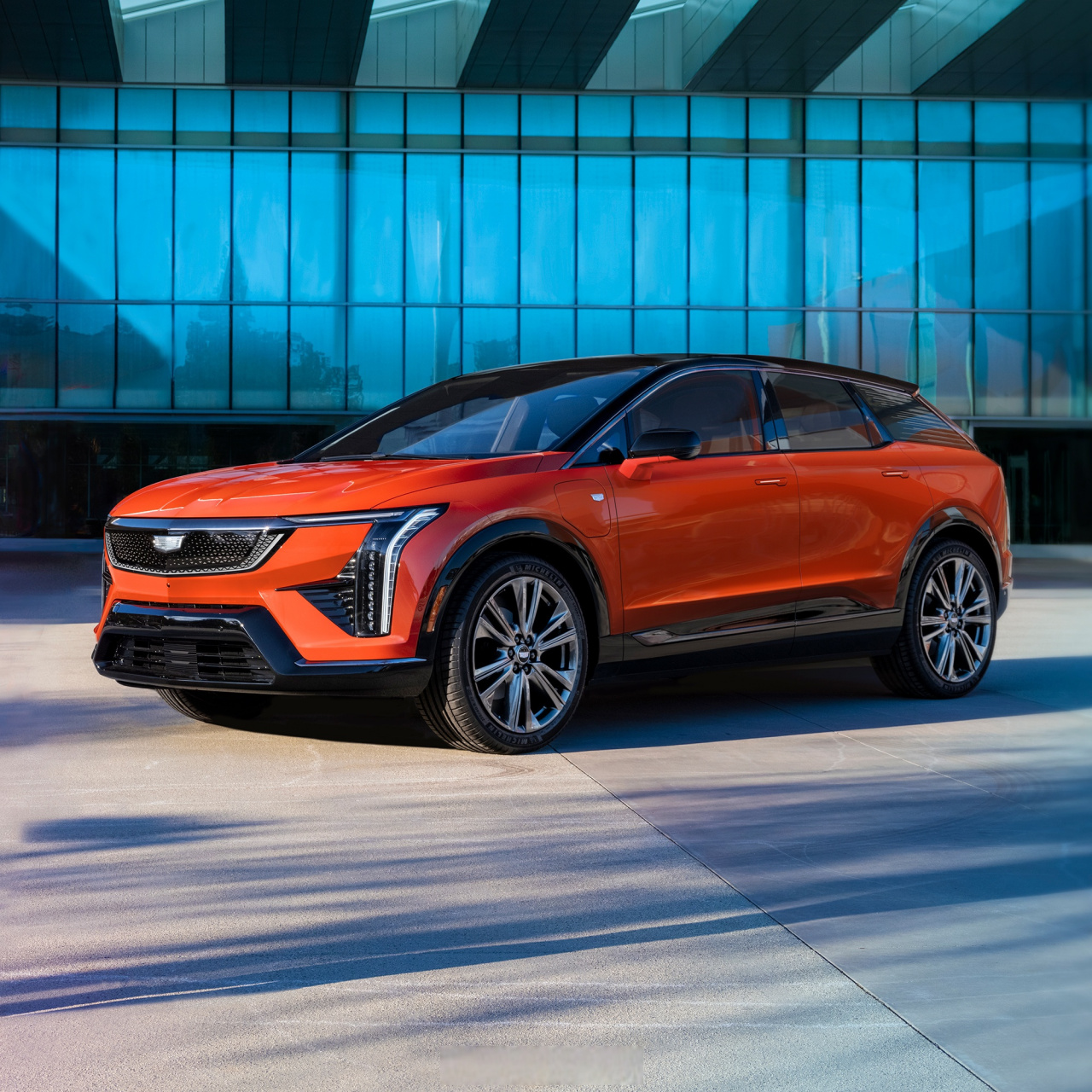 凯迪拉克 optiq 电动豪华紧凑型 suv.