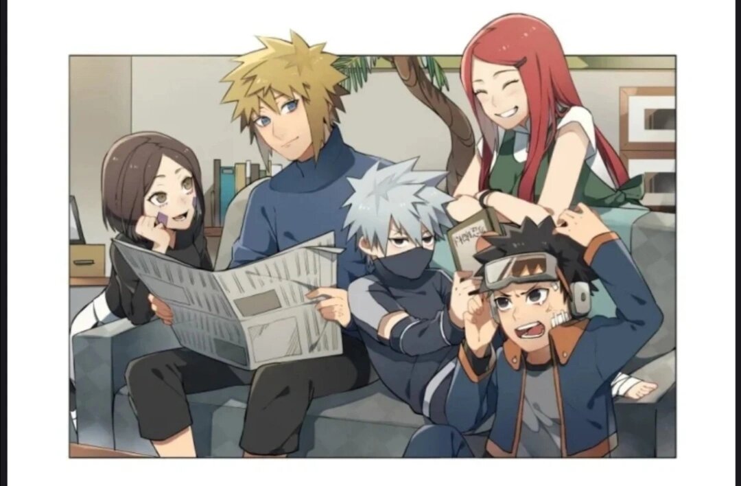 火影忍者水门班 宇智波带土 旗木卡卡西 原野琳 波风水门