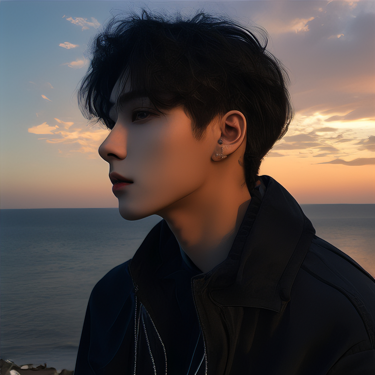 我发现了一些超好看的高冷伤感头像男!