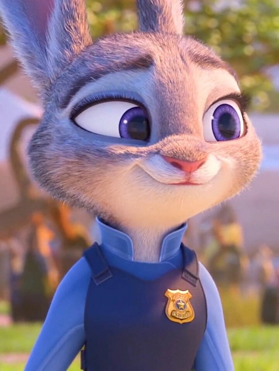 疯狂动物城~尼克朱迪壁纸 再水一期啦 之前要图的麻烦私信啦