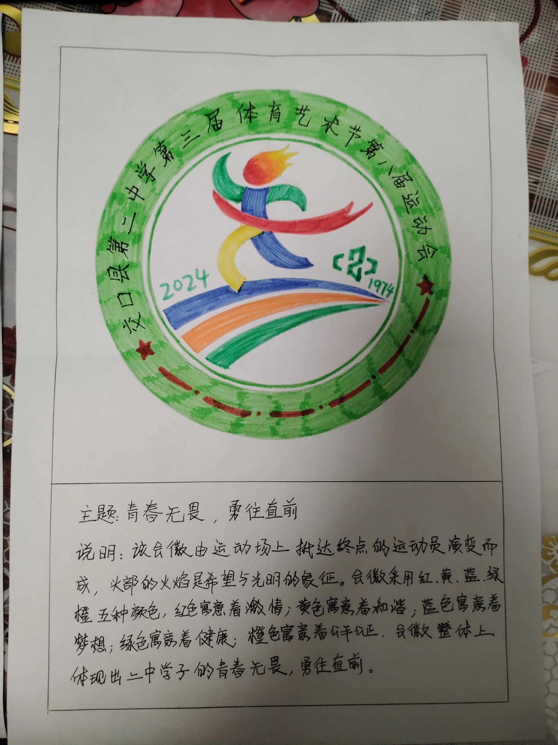 运动会吉祥物,会徽设计