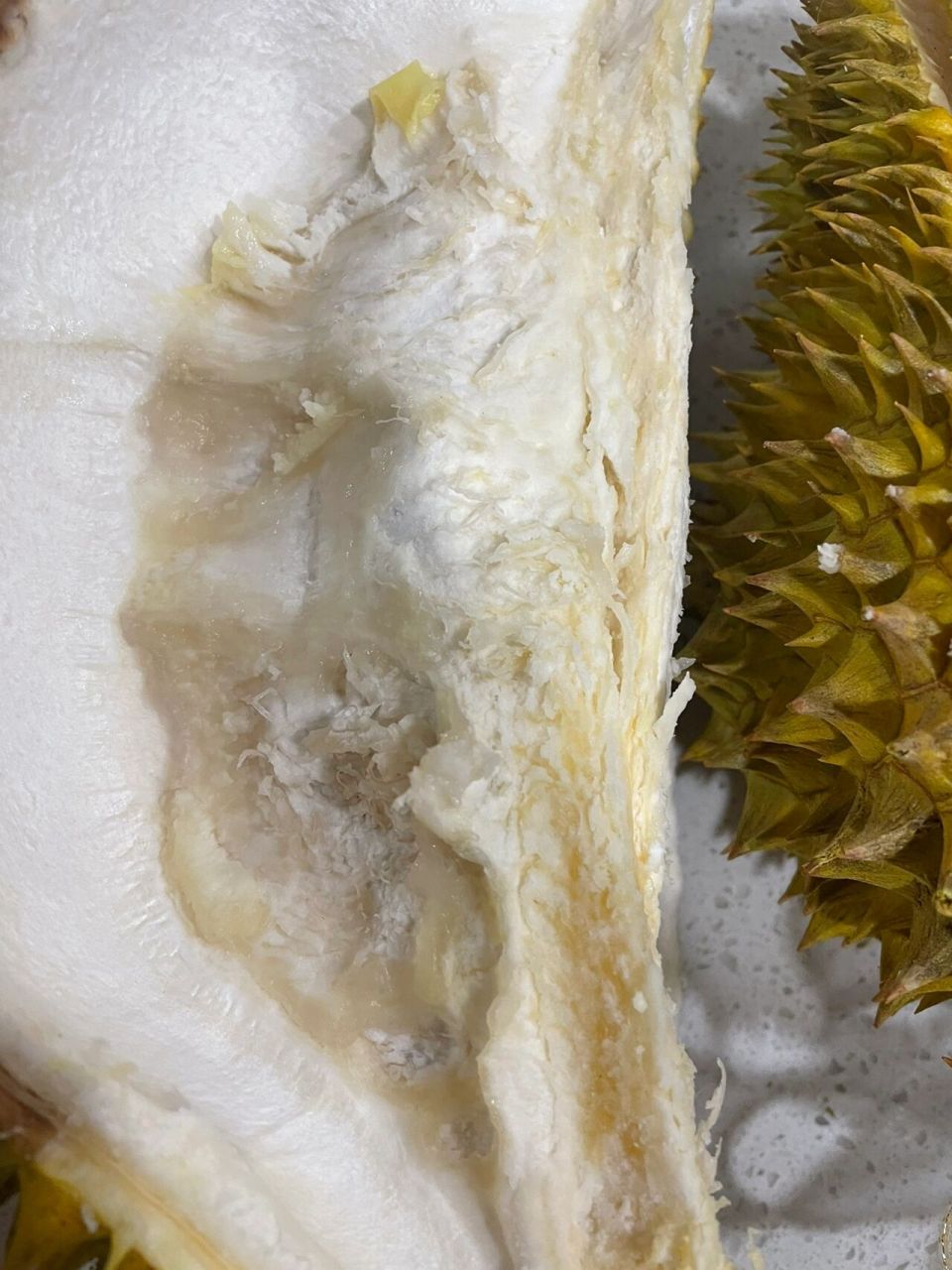 这样的榴莲是坏了吗? 这样的榴莲是坏了吗?