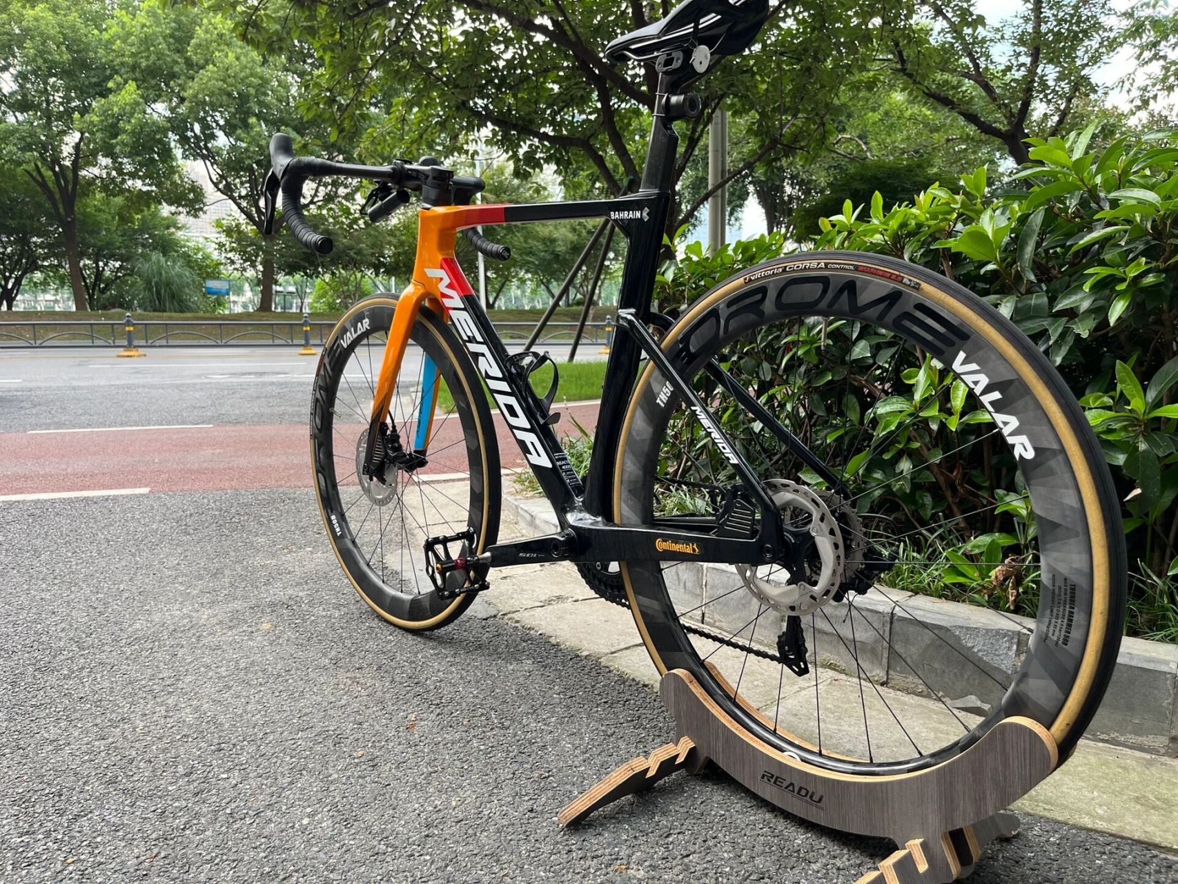 美利达瑞克多4000 升级碳刀