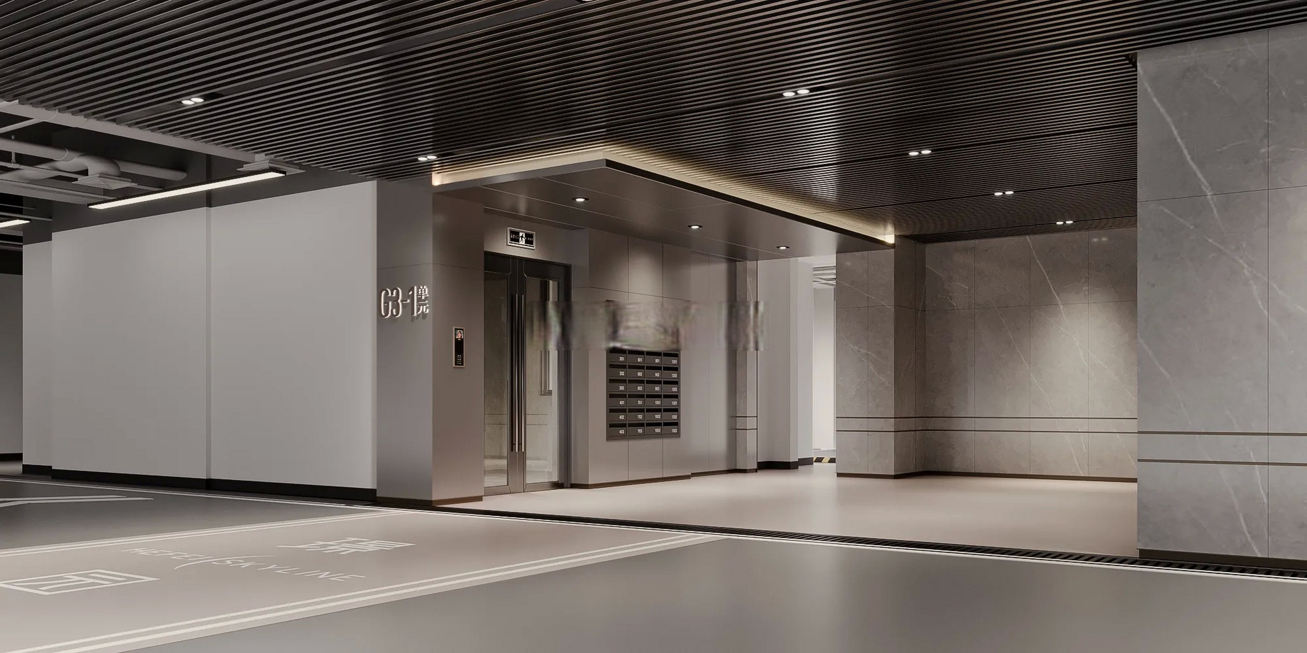 经开区招商璟园地下车库效果图,大家觉得怎么样?据说是价格在18万-20