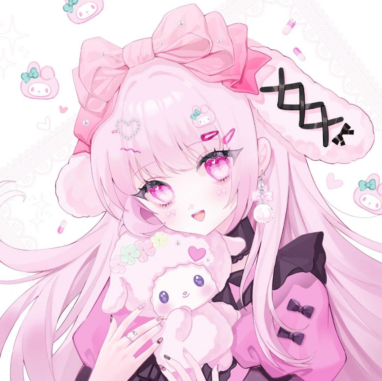 三丽鸥拟人系列头像又来啦这次画风超可爱 三丽鸥拟人系列头像又来啦