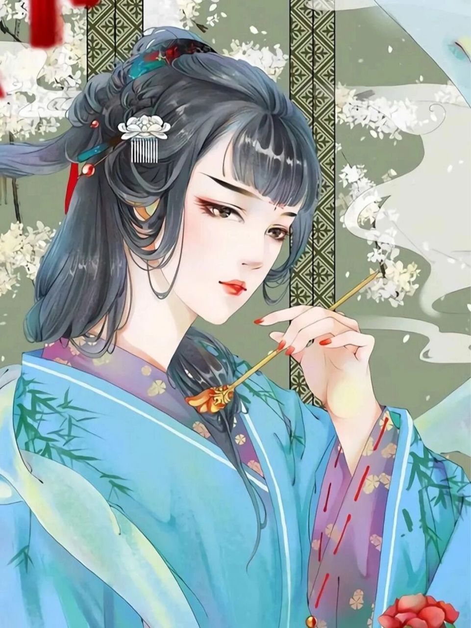 古代女子装扮描述图片