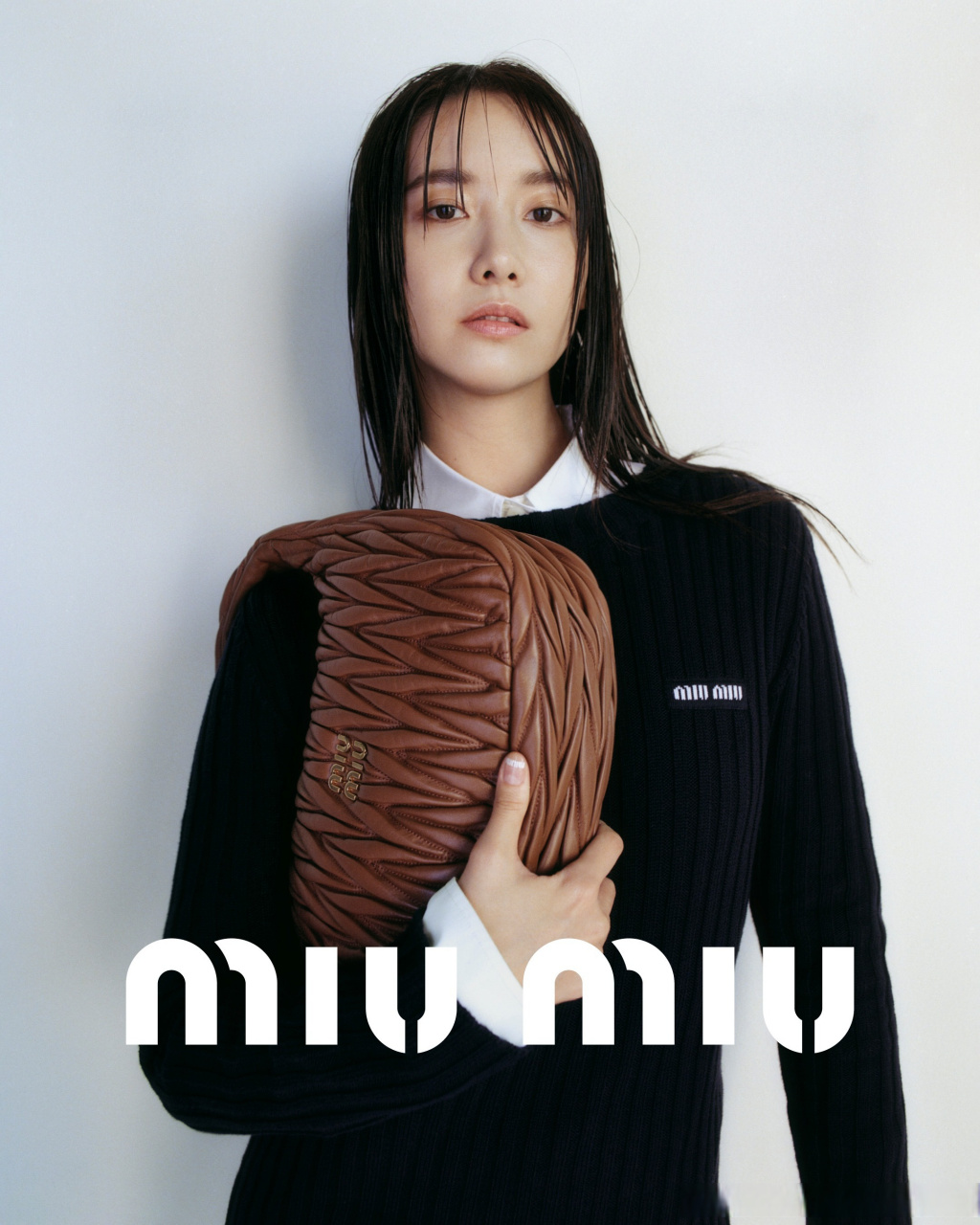 少女时代#林允儿# 被选为"miu miu"全球宣传代言人