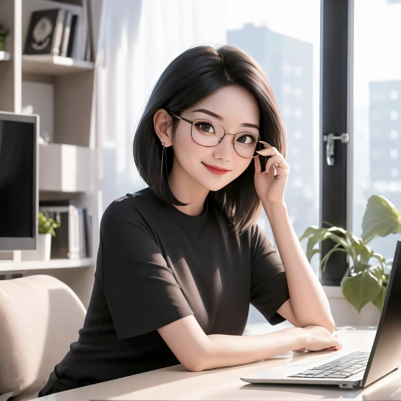 职业女生头像|定制你的专属头像吧