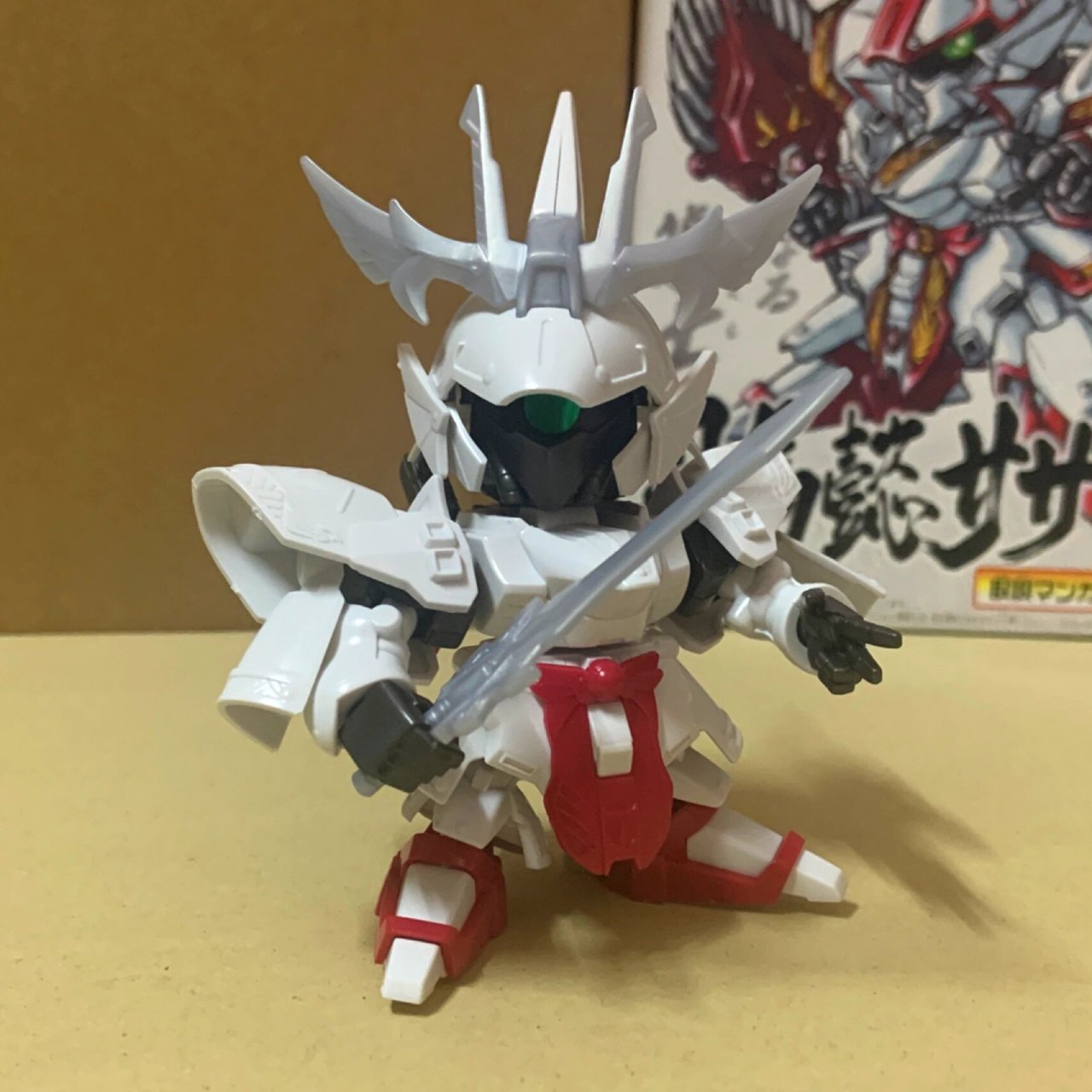 【旧物把玩】司马懿沙扎比 这次介绍的是sd敢达三国传的机驾国军师