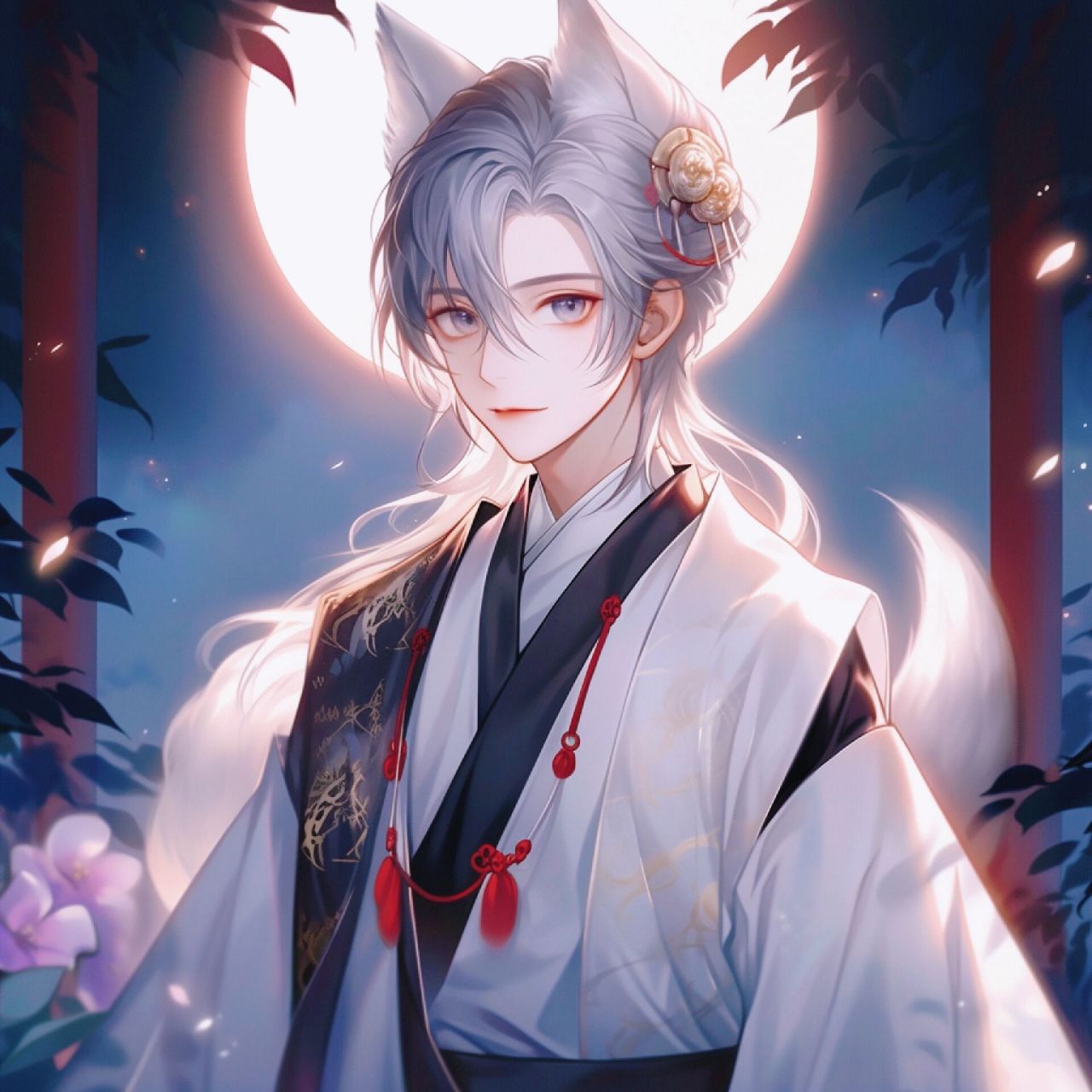 二次元男生头像·可爱的狐族少年