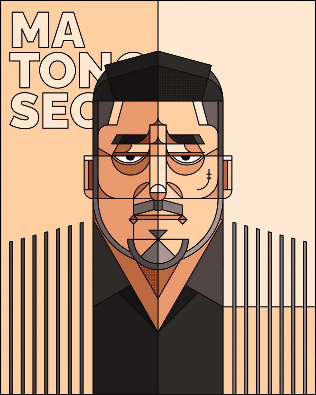 原创插画|马东锡 构成插画分享