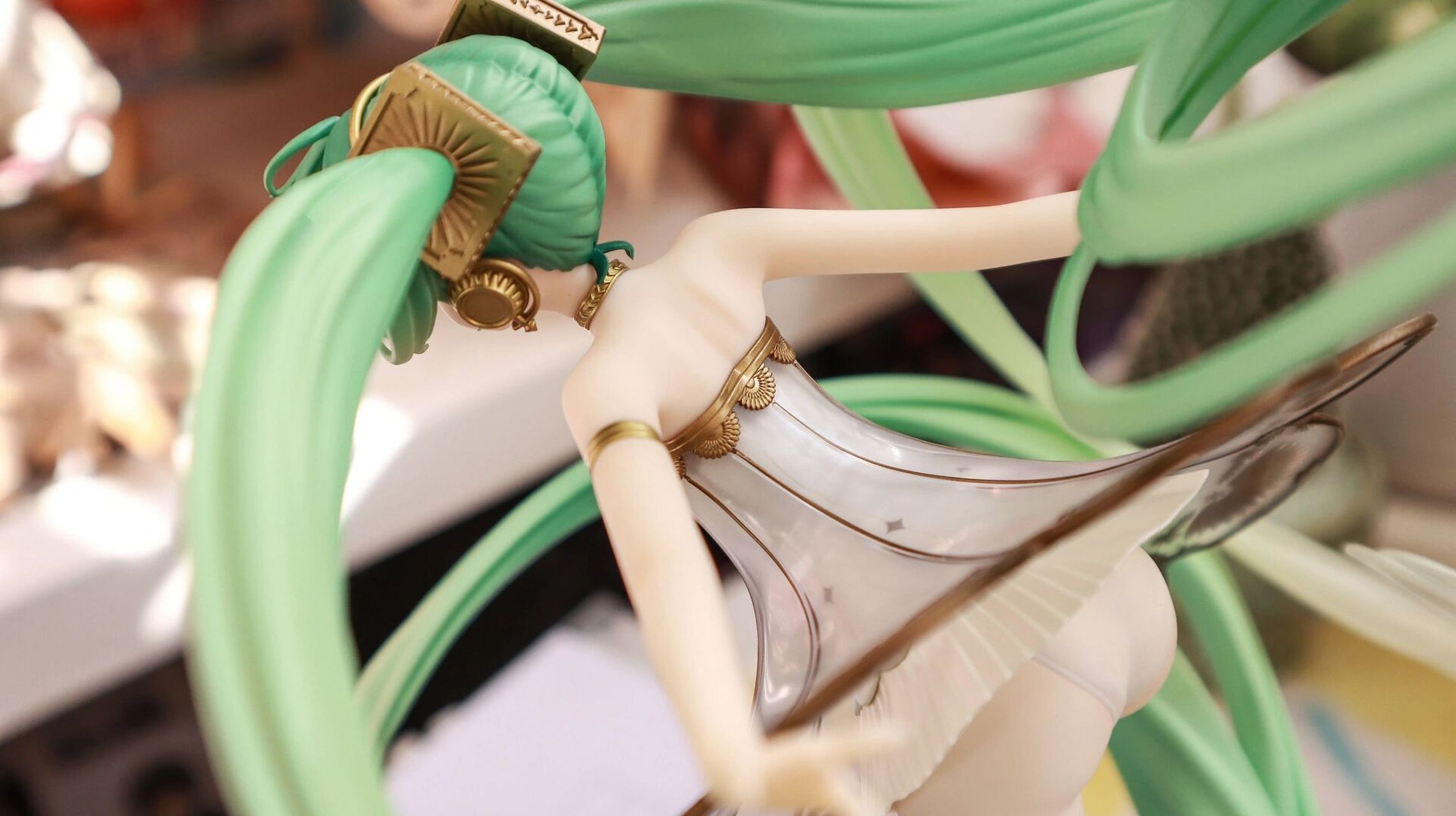 实拍返图 八音盒2020交响乐5周年初音未来手 昨天收到后起早在窗前拍