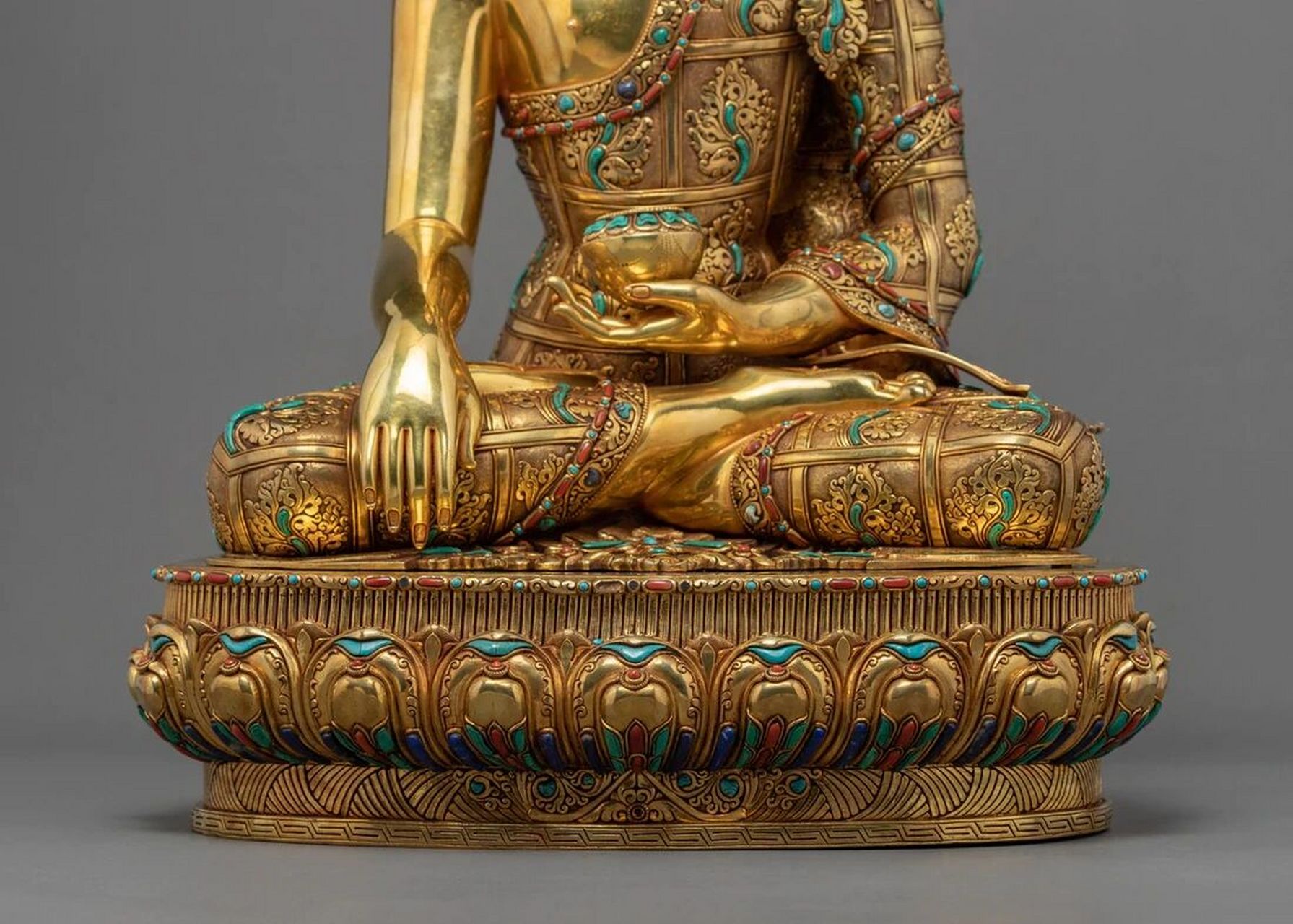 释迦牟尼佛祖像 精品中的精品 纯手工打造 尼泊尔释迦族 完美