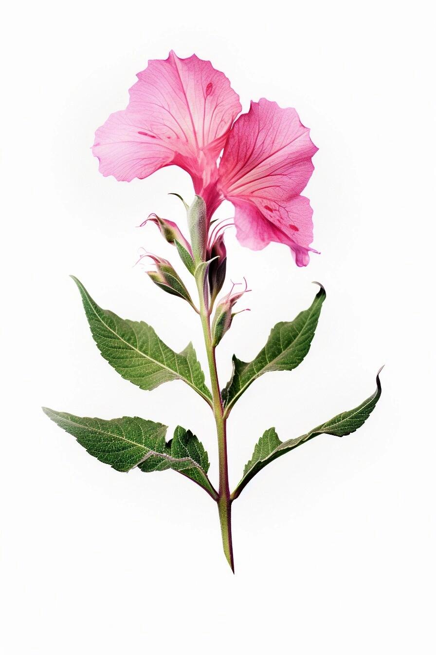 绘画素材1000更～美丽的烟草花