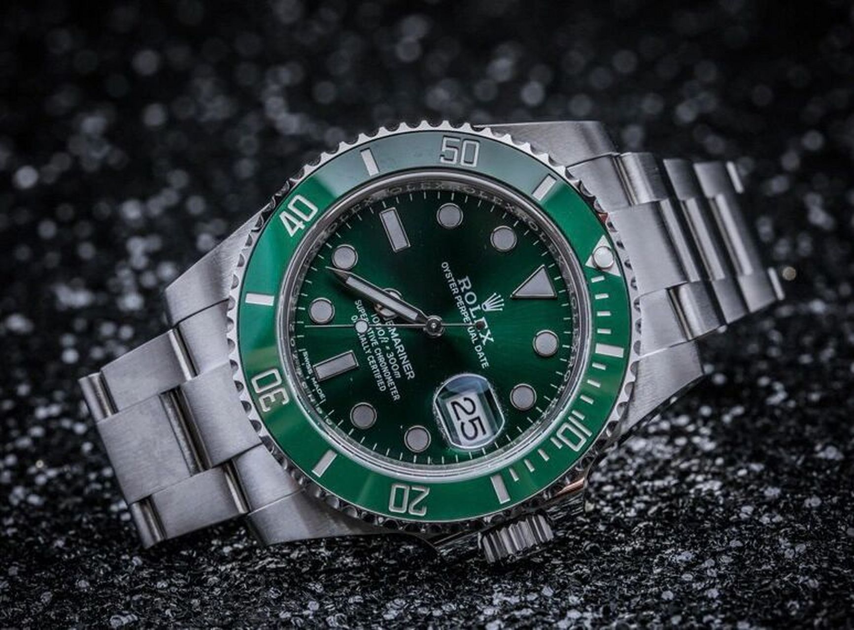 每天认识一支手表:劳力士116610lv绿水鬼 官方售价:72900元90二级