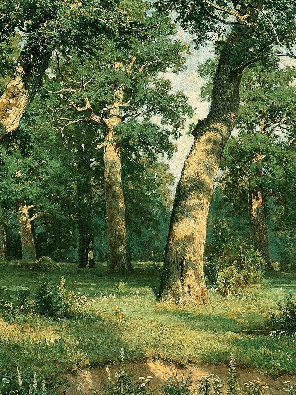 "森林歌者"希施金|震撼人心的绝美森林油画 伊万·希什金(ivan02