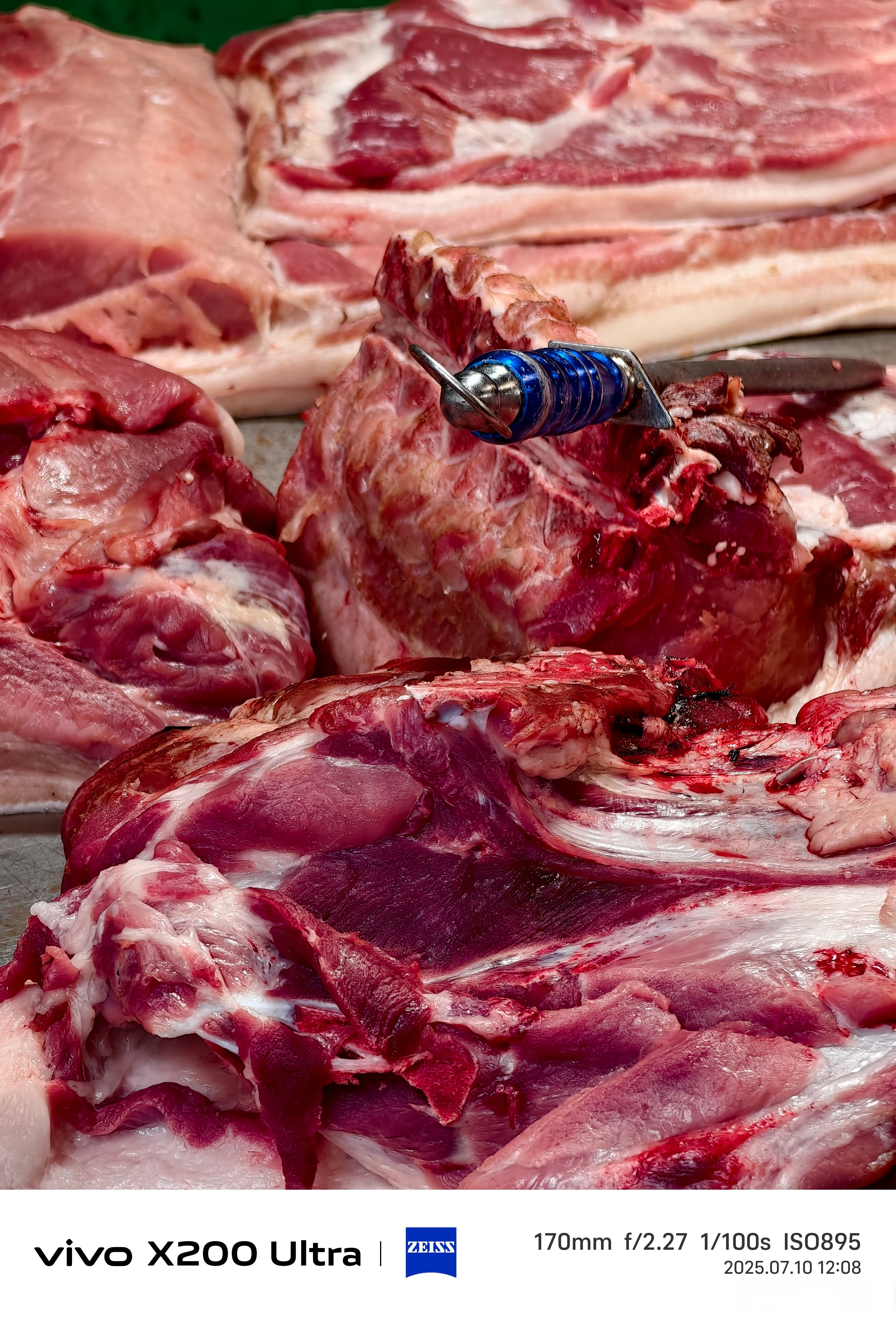 以前拍生肉,很容易美肤