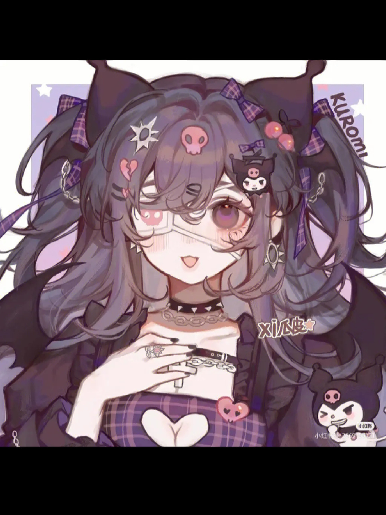 库洛米拟人漫画头像来了@小俏流水人家的动态