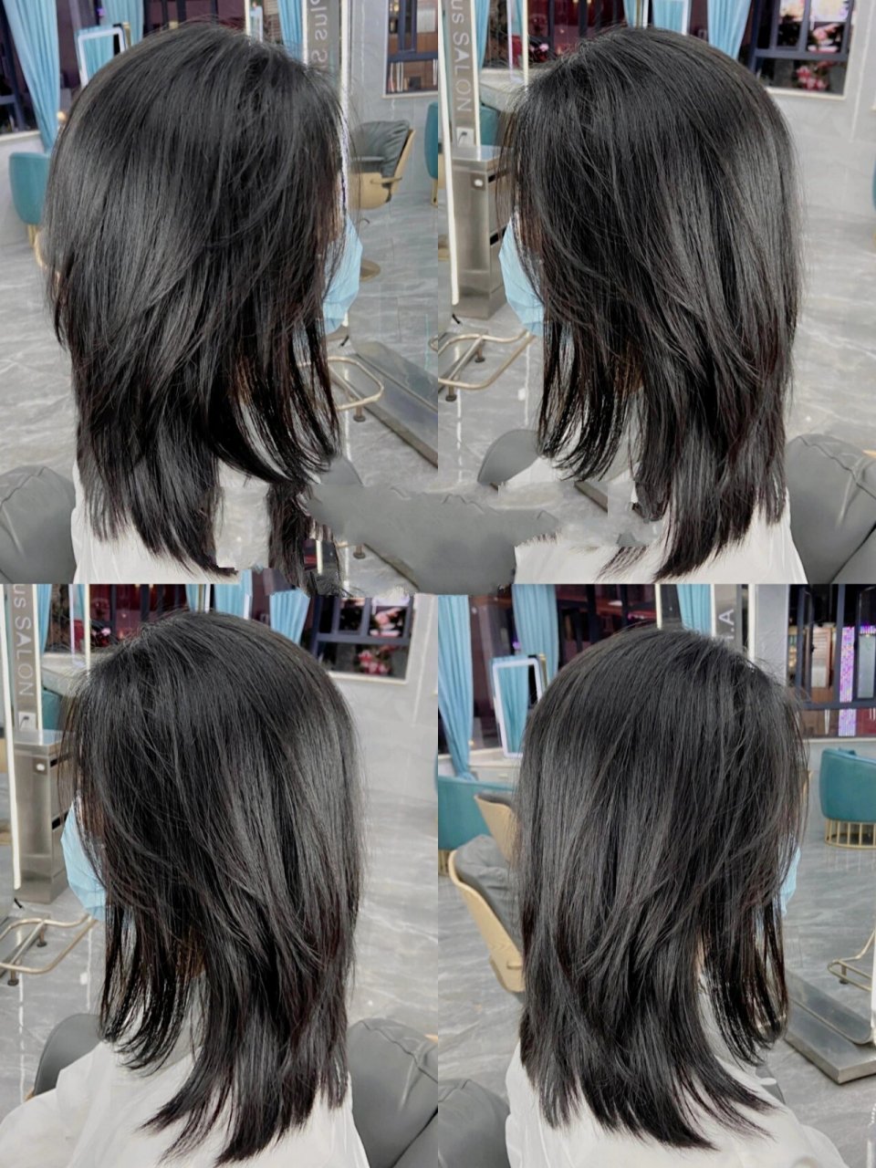 你们一直想看的高层次发型7515背面效果很好看   锁骨发初恋头中