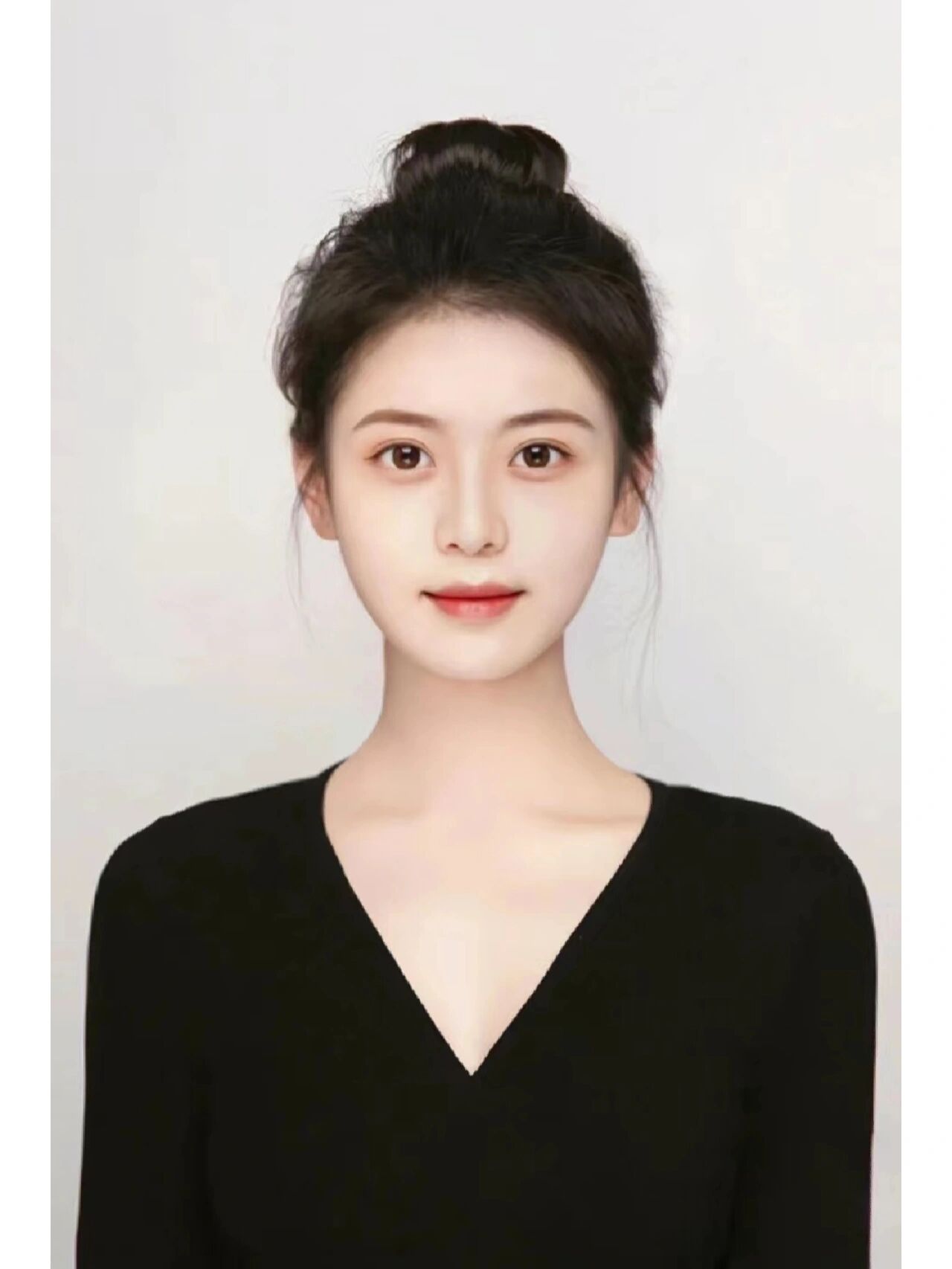 绝绝子的女生证件照模板