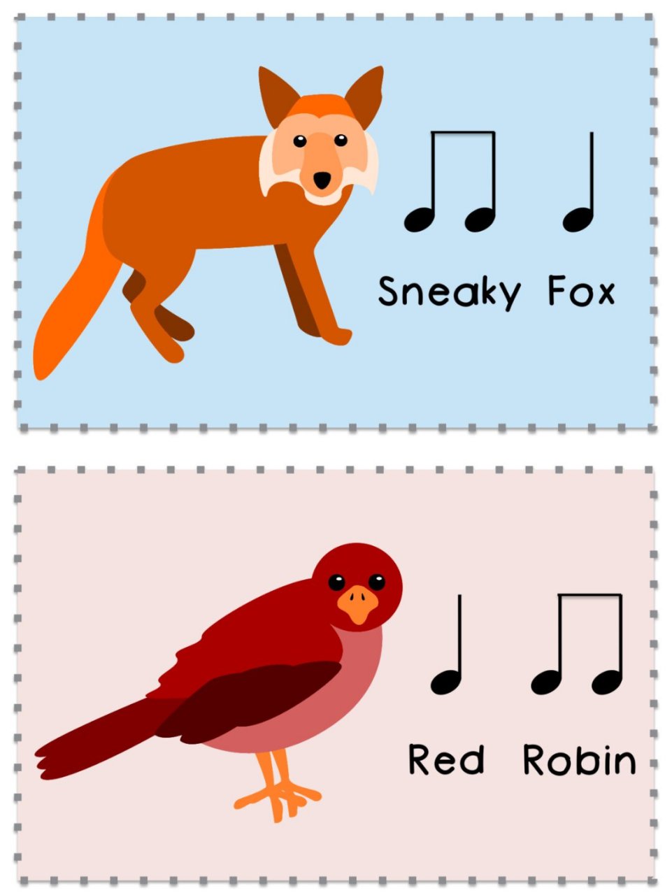 练习#0202#幼儿节奏练习#0202#节奏卡#0202#音乐启蒙