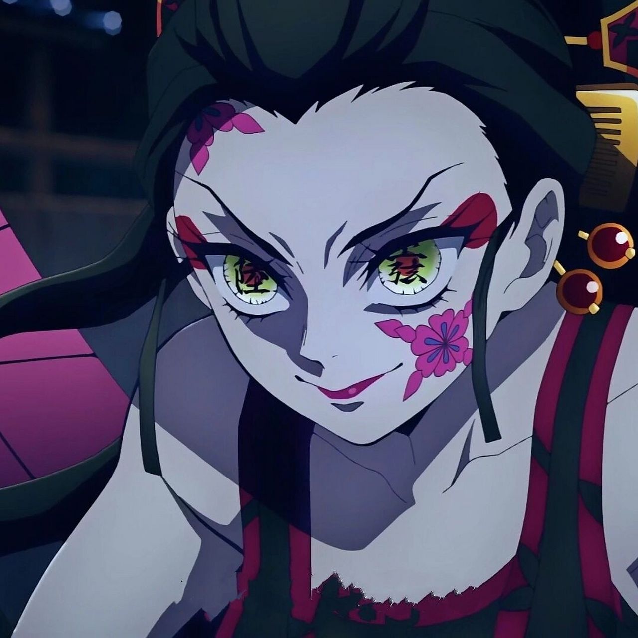 「鬼灭之刃」堕姬高清头像 上六～堕姬堕姬堕姬