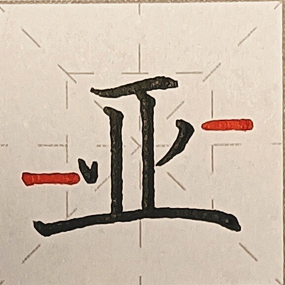 硬笔楷书规范字  亚笔画分解干货