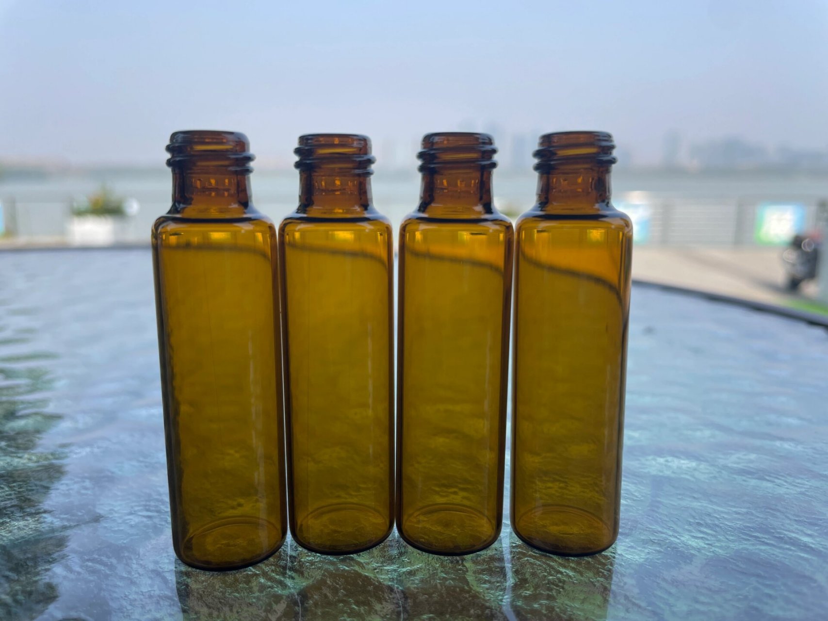 棕色30ml50ml100ml茶色玻璃口服液瓶铝盖硅 棕色5ml10ml20ml30ml50ml