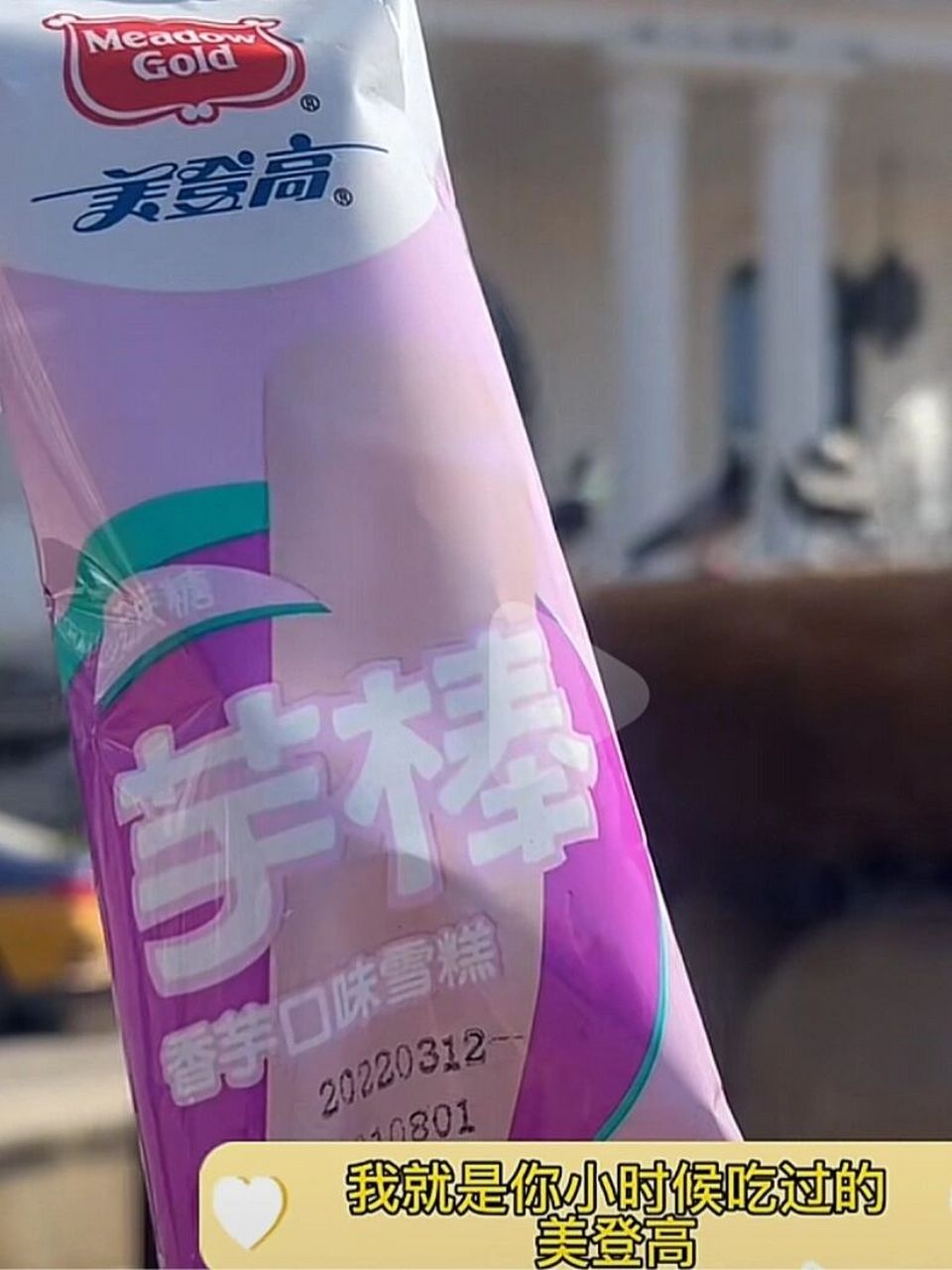 新大陆香芋冰淇淋 听说这是小时候,香芋冰淇淋的口感有了冰棍版,还有