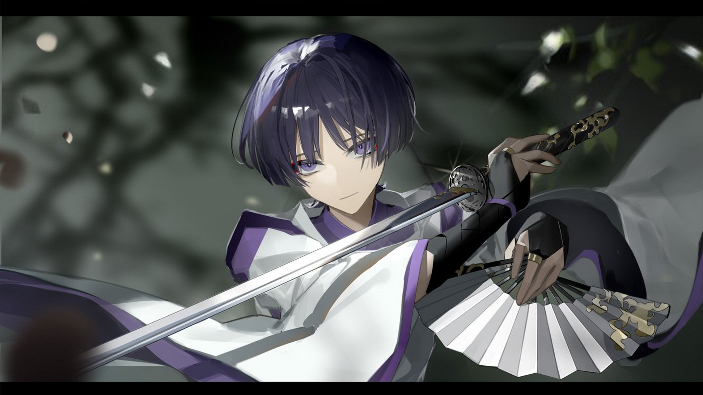 舞剑的美丽人偶 绝了,已经能想象出白散月下舞剑的那种氛围美了