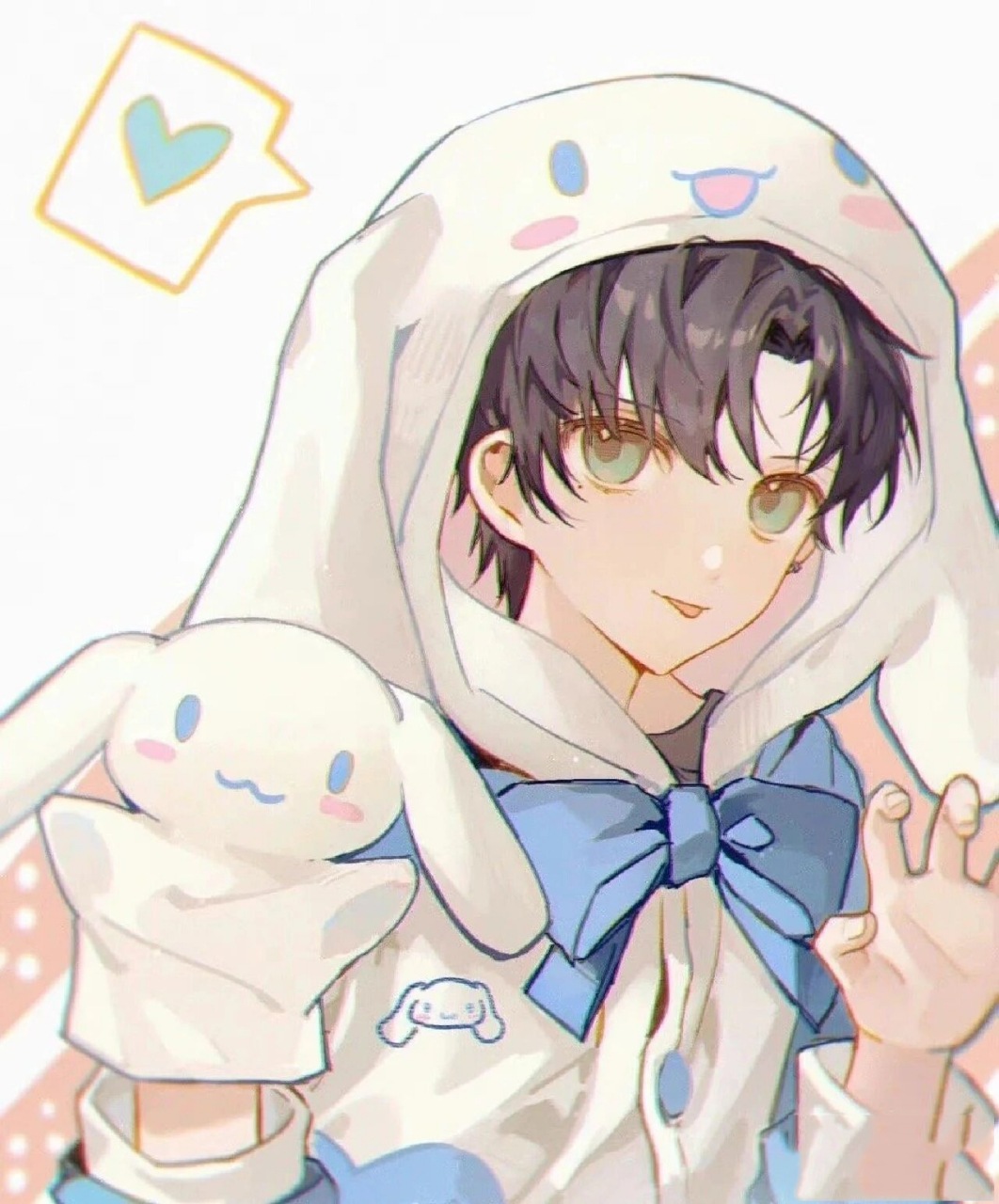 奶呼呼的小奶狗头像它来了 有人私我, 希望我发一组小奶狗头像, 所以