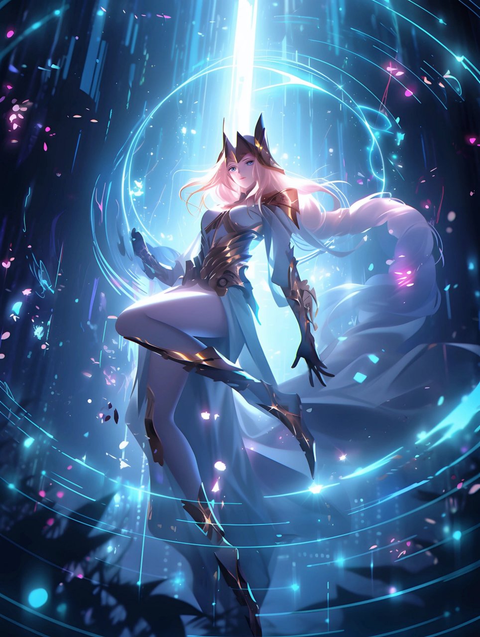 女武神|一张调亮就能震撼到的壁纸～ 王者荣耀世界·艾琳·女武神