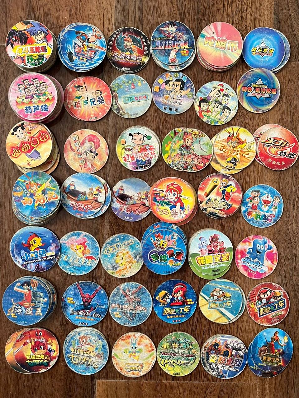 盘点稀有绝版圆卡系列 小时候回忆 比较稀有的圆卡片
