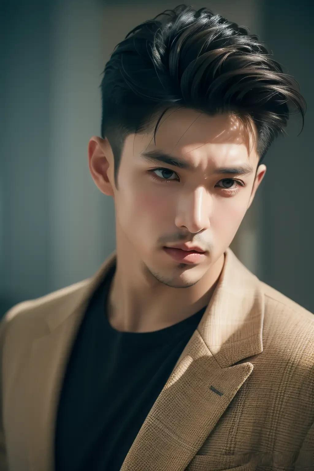 痞帅 行走的花美男 男人穿西装超帅 气质型男来也 分享一波男神 很帅