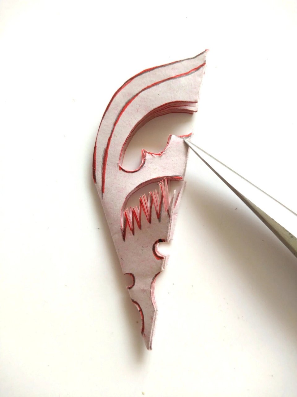 六角折剪,儿童手工剪纸窗花【原创教程】 六角折剪纸