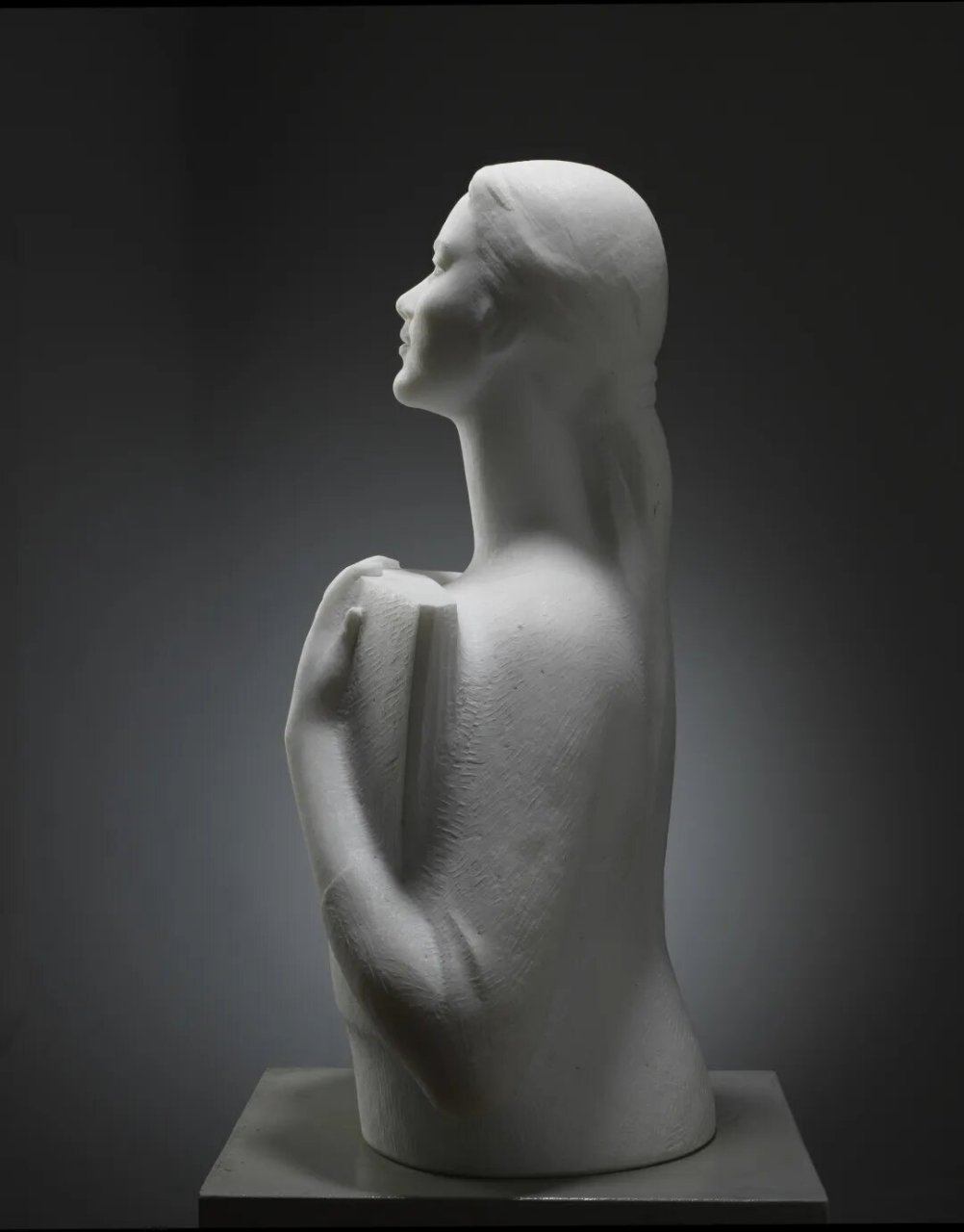 中国女雕塑家张得蒂作品 91一个人从47岁开始创作雕塑 短时间内攀到