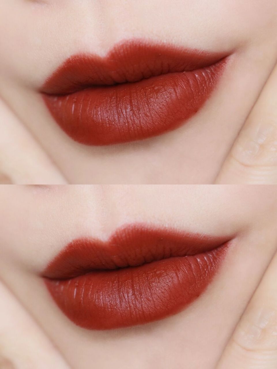 今天试色的是mac尤雾弹925哟 这支#925 行「棕」标红 摩洛哥红棕 上嘴