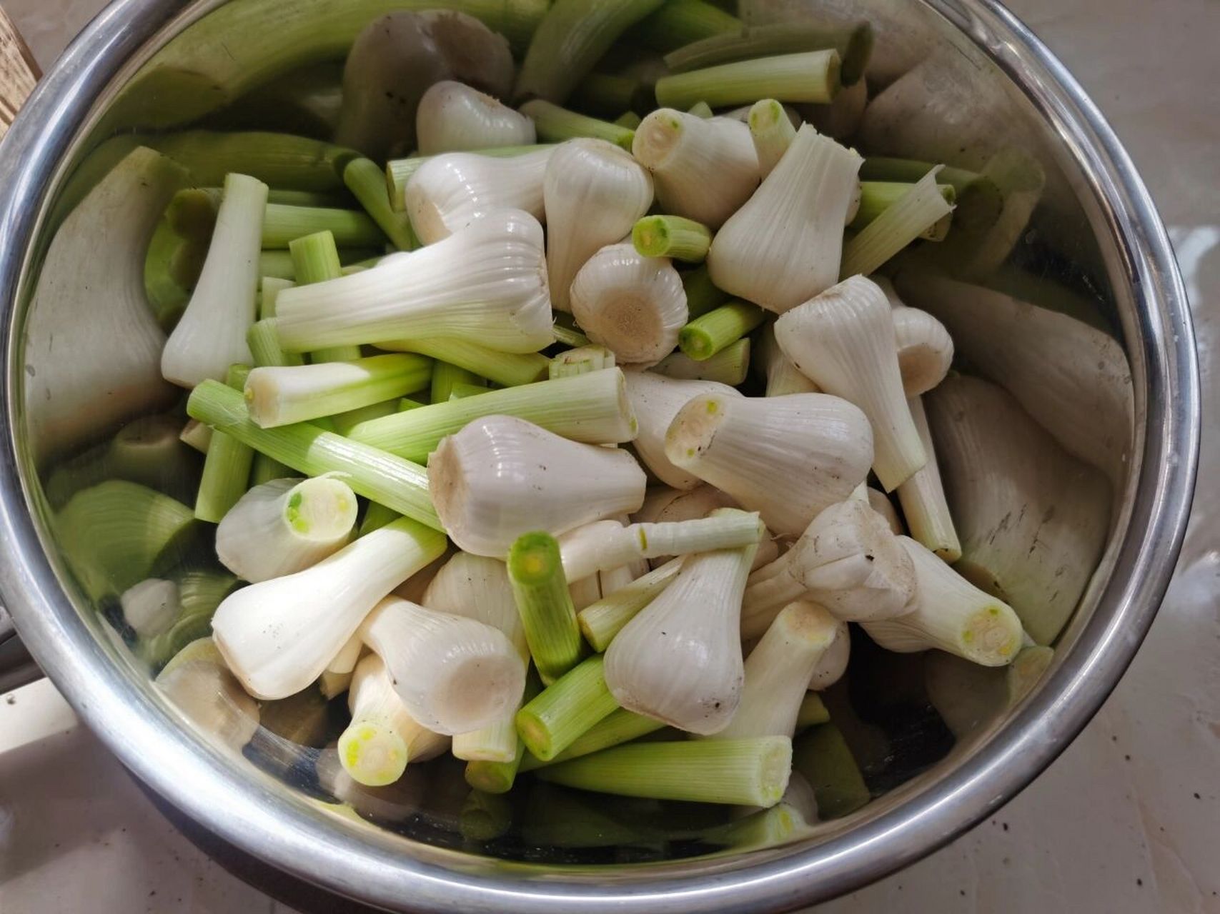 腌鸡蒜啦!就爱这一口!