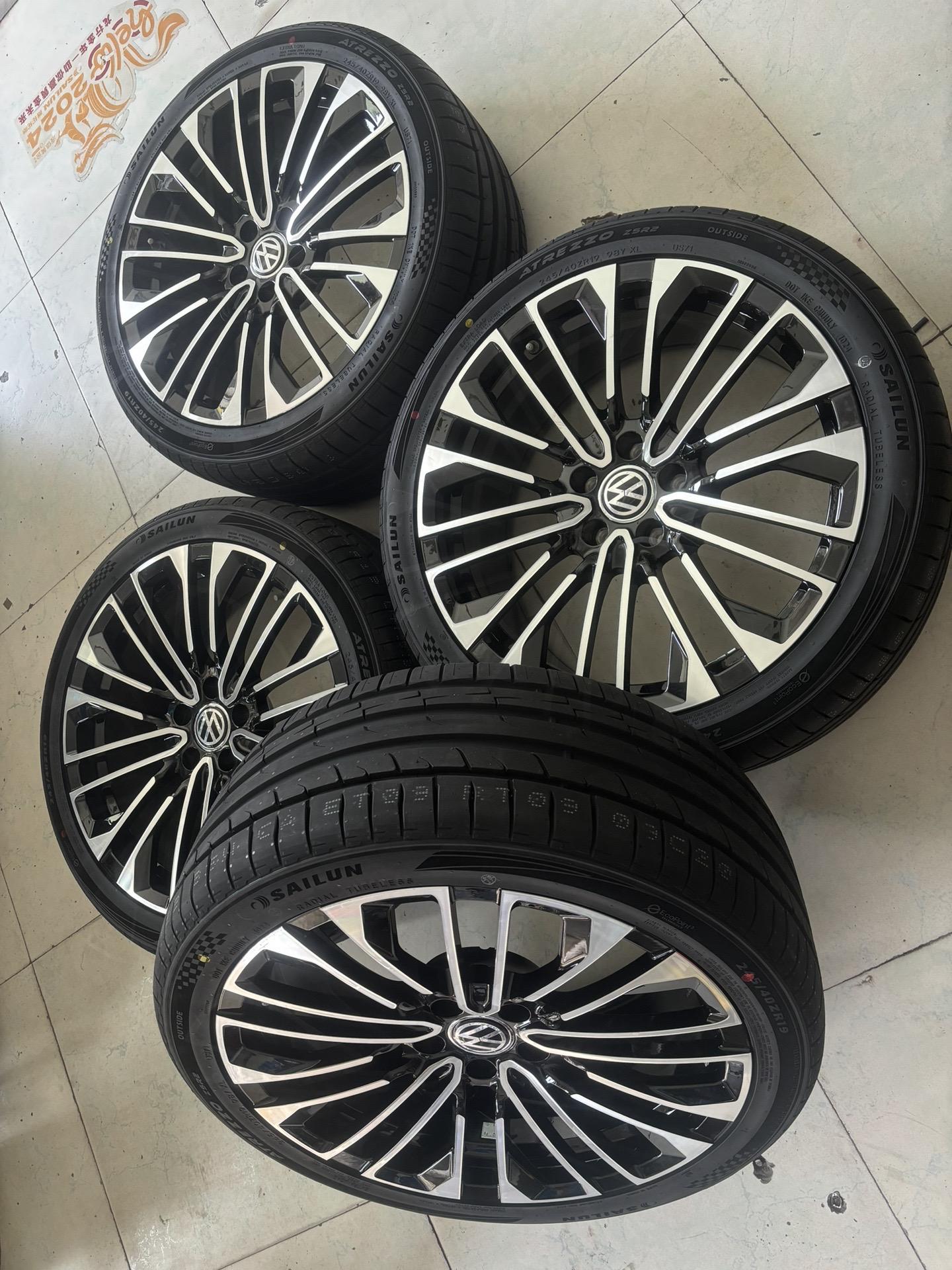 大众辉昂18寸升级19寸锻造轮毂