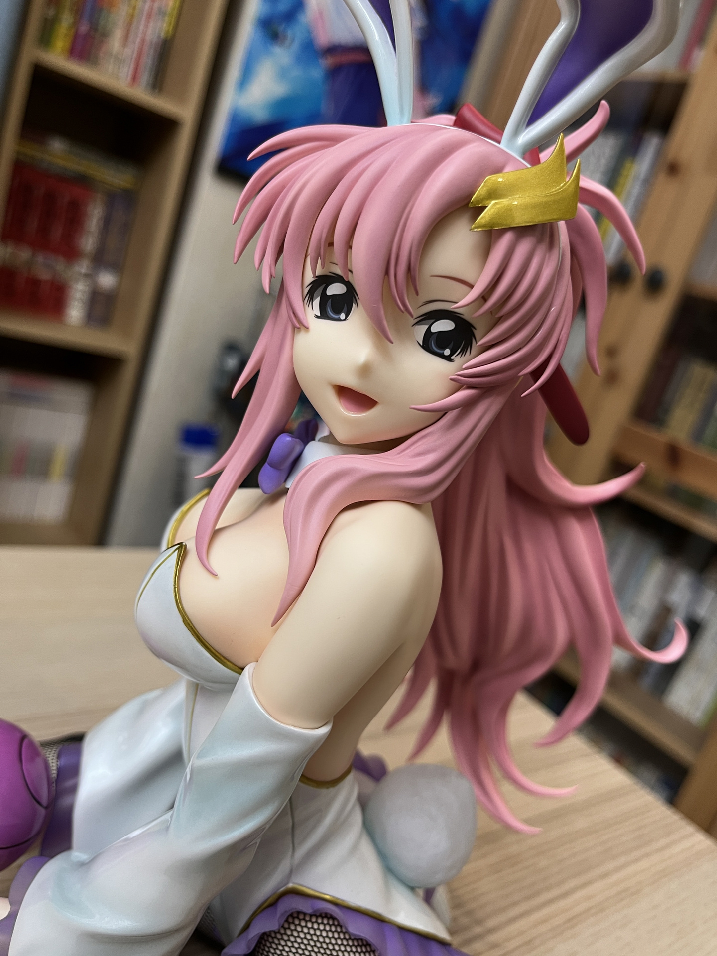 【手办随手拍】拉克丝·克莱茵 兔女郎 名称:b-style 機動戦士ガンダ