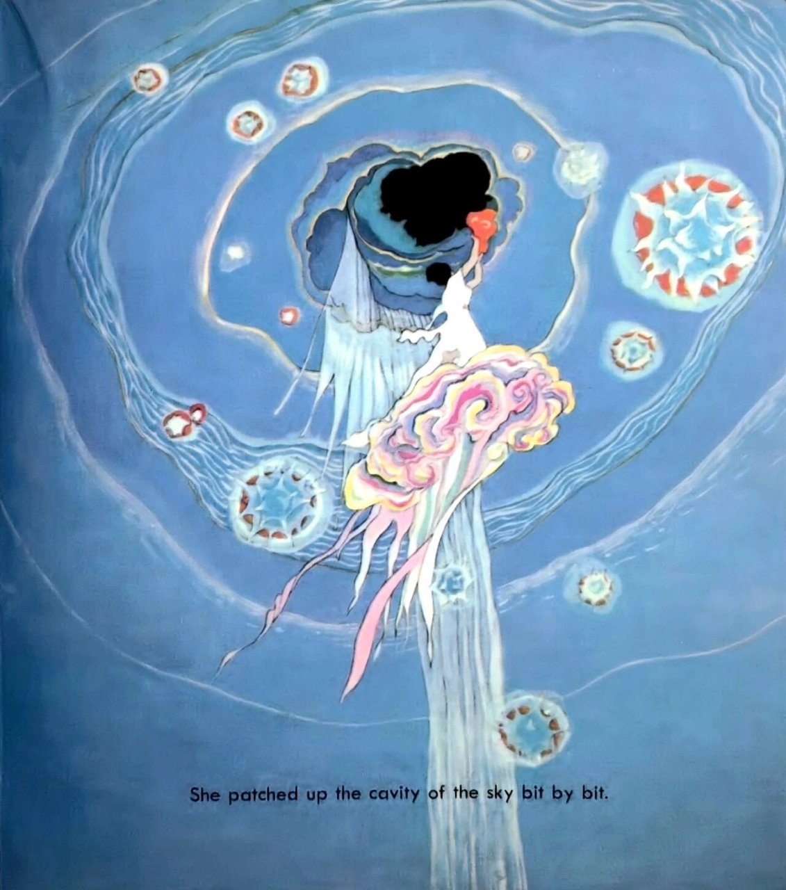 80年代老绘本:女娲补天