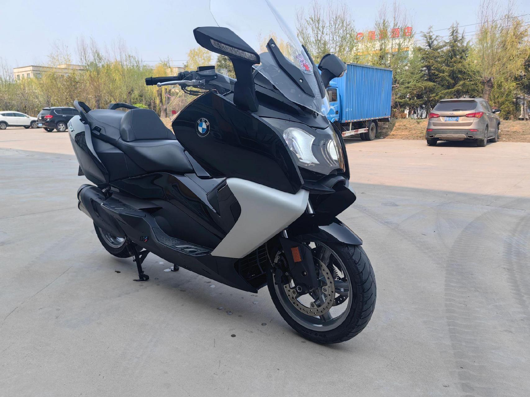 摩托车 宝马c650gt 自用车:18年9月宝马双缸旅行大踏板,宝马c650gt