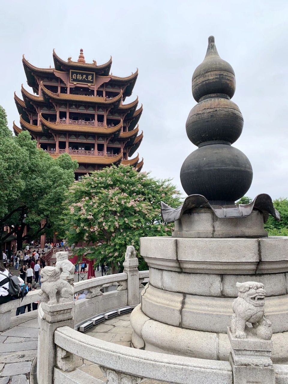 中国四大名楼之黄鹤楼,江城武汉的地标景点 武汉是华中地区最大的都市