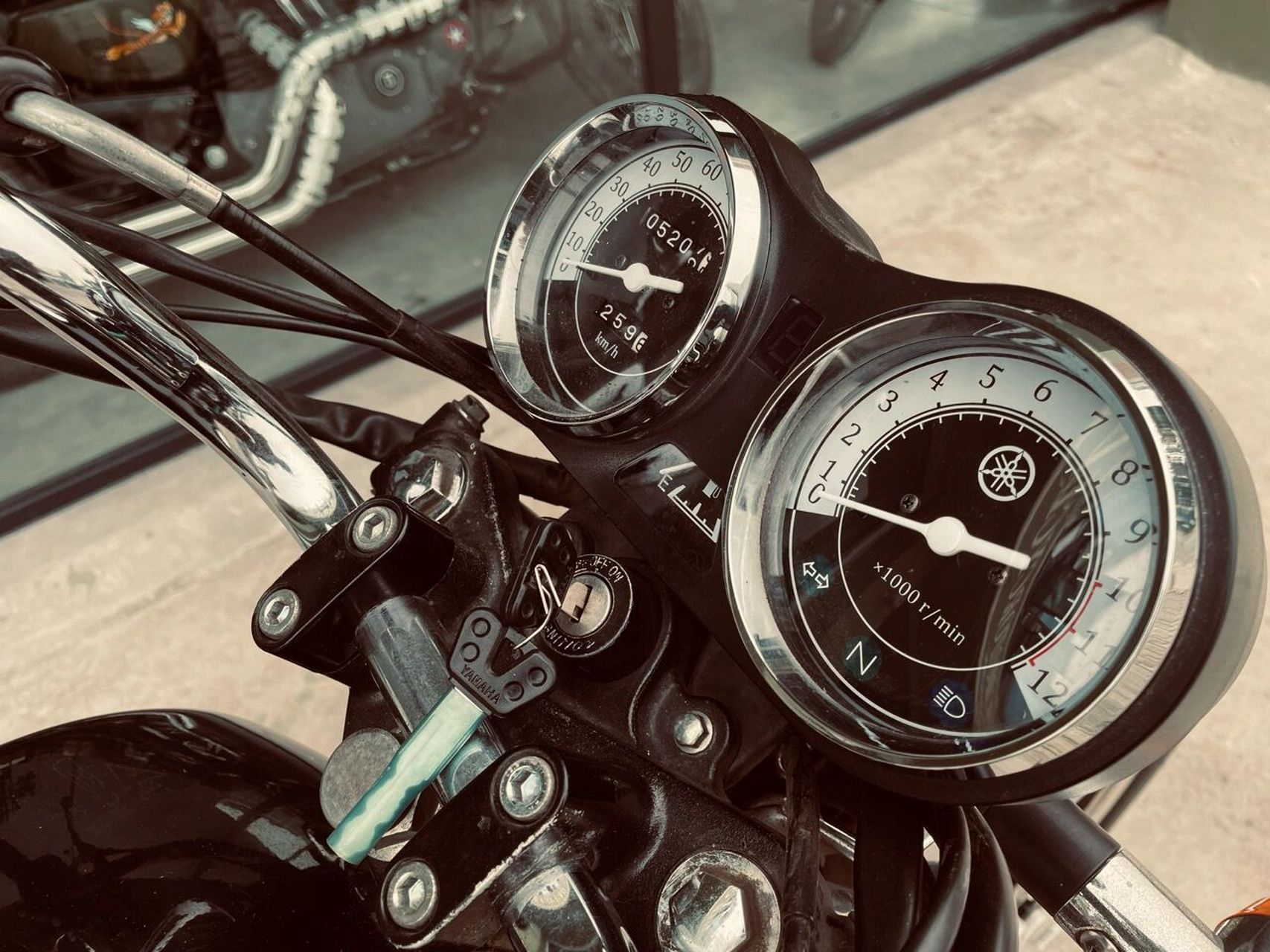 男人的快乐其实很简单 刚到百家好评之雅马哈天俊125 俗称:sr400mini