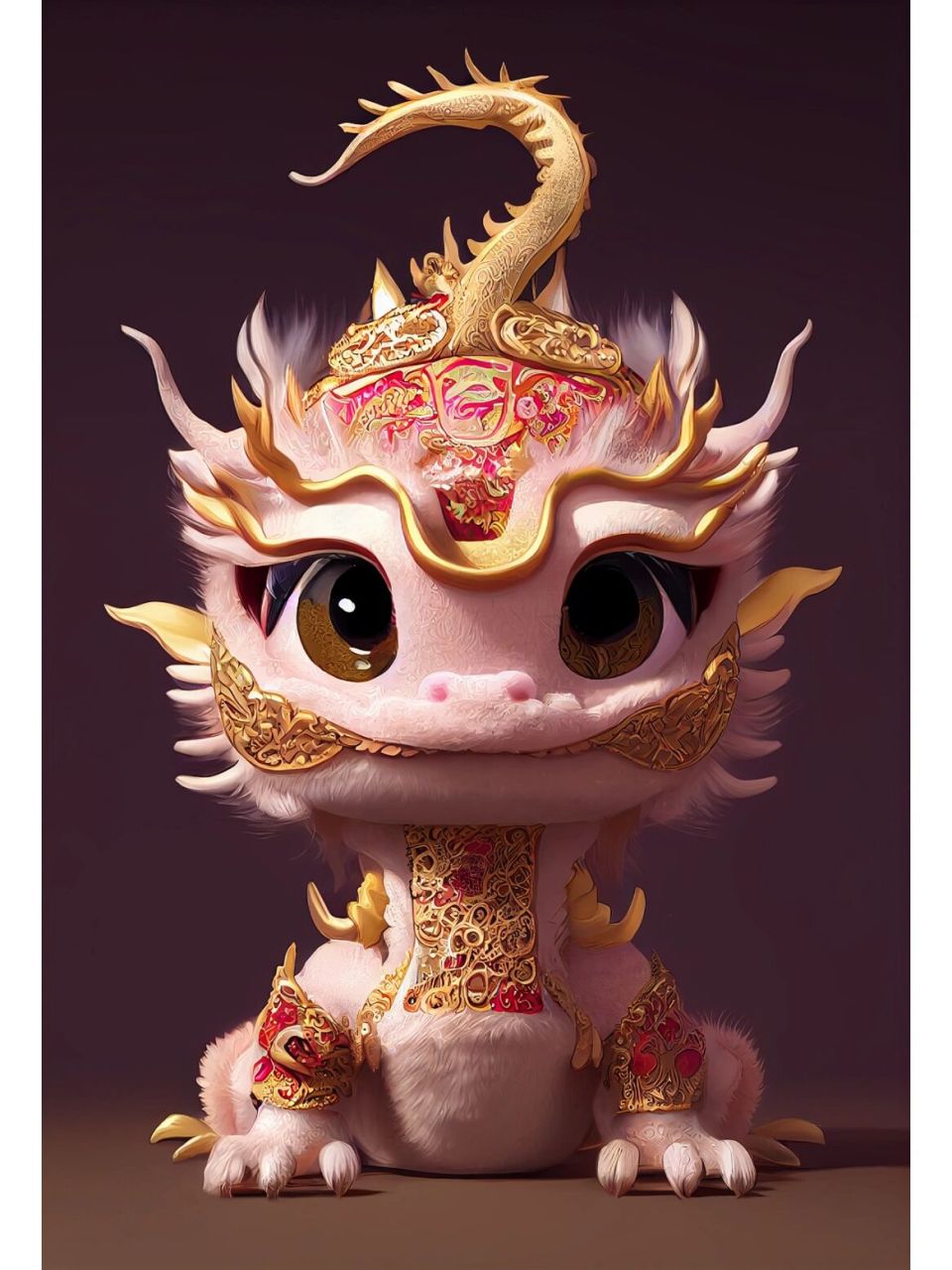 萌化的龙宝宝,有没有戳中你的7815 这套可爱憨萌的龙宝宝送给大家